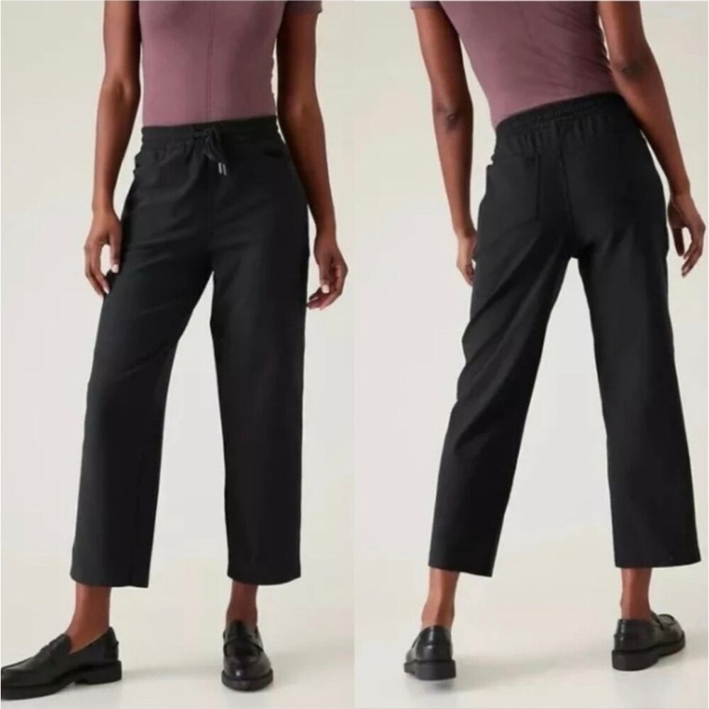 EUC ATHLETA Farallon Pant Black size XL #533741 Activewear